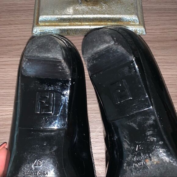 Fendi buckle shoes patent leather - Picture 8 of 12